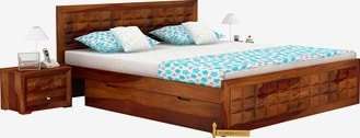 Beds - Buy Wooden Bed Online In India @ Upto 60% Off