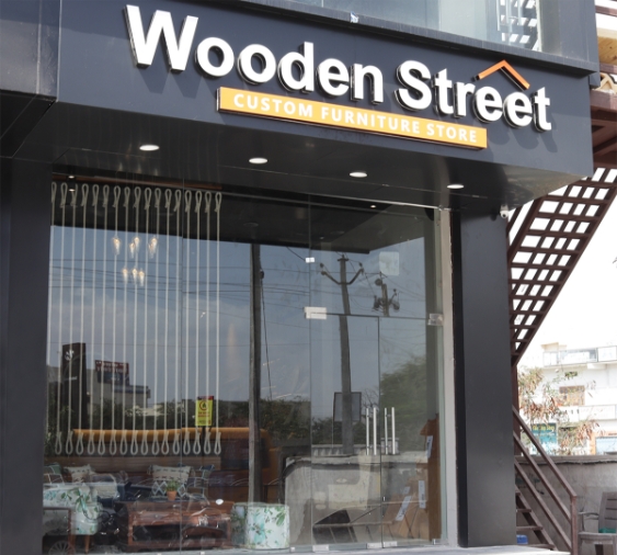 Wooden street store store