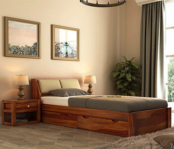 Beds Upto 55 Off Buy Wooden Bed Online In India At Best Prices Woodenstreet